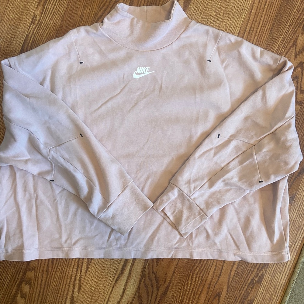 Nike Light Pink Long Sleeve Top